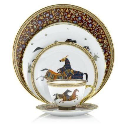 hermes paris dishes|Hermes equestrian plates.